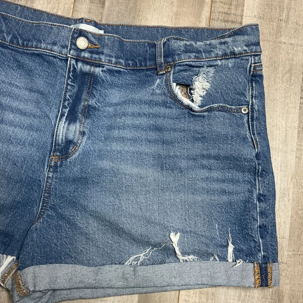 LOFT denim mid